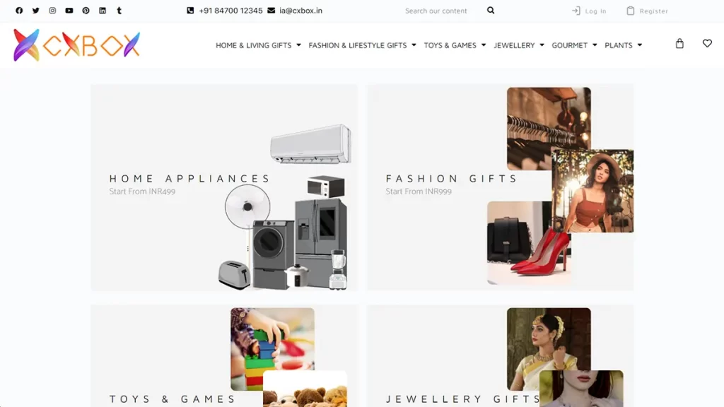 CX Rewards – Corporate Gifting services in India