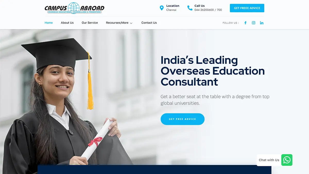 Campus Abroad – India’s first Overseas Education Counselling & Promotion organis