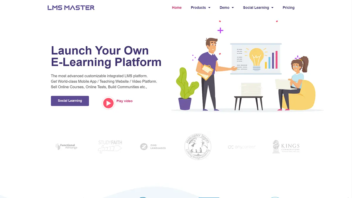 LMS Master _ Social Learning Platform _ Sell Online Courses
